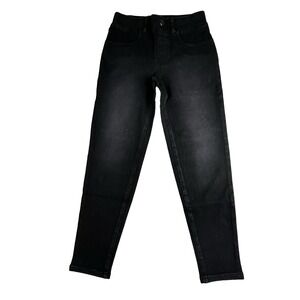 New Betabrand Denim Jeans Womens Size XS Short Petite Black Skinny Leg 4 Pocket